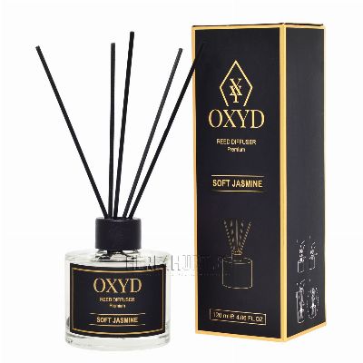 Odświeżacze powietrza w formie patyczków- OXYD - Soft Jasmine  (120ml, 5 sztuk )