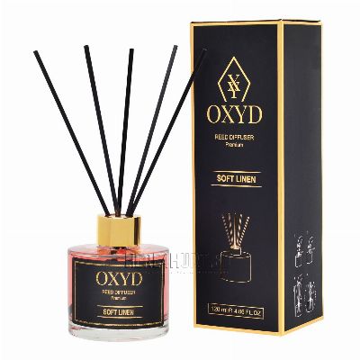 Odświeżacze powietrza w formie patyczków- OXYD - Soft Linen (120ml, 5 sztuk )