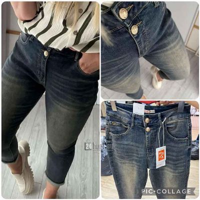 Spodnie jeansowe damskie-Duże rozmiary (M-3XL, 10)